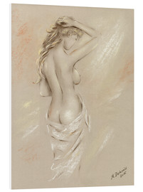 Foam board print  Sexy curves - female nude - Marita Zacharias