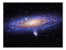 Poster Andromeda galaxy