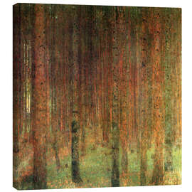 Canvas print  Pine forest II - Gustav Klimt