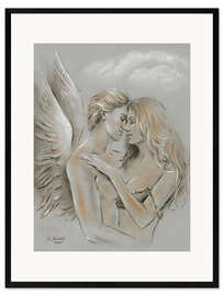 Framed art print  Angel on earth - Marita Zacharias