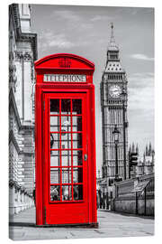 Canvas print  London Phone Booth - euregiophoto