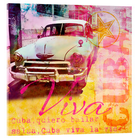 Acrylic print  Viva Cuba - Andrea Haase