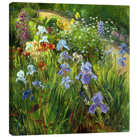 Canvas print  Flower bed - Timothy Easton