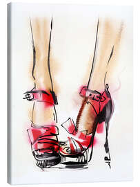 Canvas print  Red High Heels
