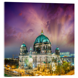 Acrylic print  Berliner Dom - German Cathedral at sunset