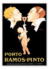 Poster  Porto Ramos-Pinto - Rene Vincent