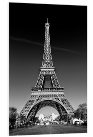 Foam board print  The Eiffel Tower, Paris - Sascha Kilmer