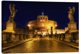 Canvas print  Ponte Sant'Angelo in Rome