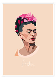 Poster Frida Kahlo Portrait