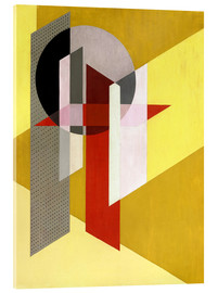 Acrylic print  Constructions Z VII - László Moholy-Nagy