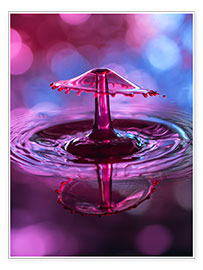 Poster  High-speed water droplets with Bokeh - Stephan Geist
