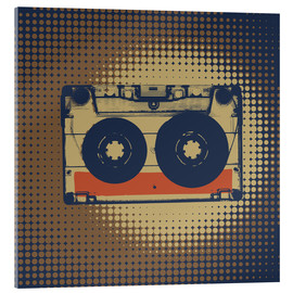 Acrylic print  Retro cassette
