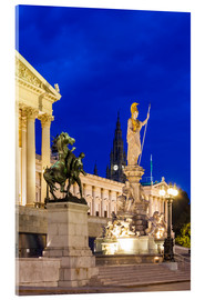 Acrylic print  Parliament in Vienna - Dieterich Fotografie