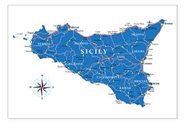 Poster  Sicily