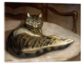 Acrylic print  The cat - Théophile-Alexandre Steinlen