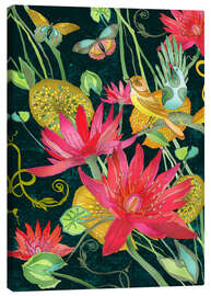 Canvas print  Exotic garden - Ella Tjader