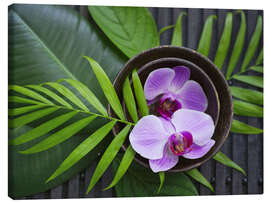 Canvas print  Tropical Zen Orchid - Andrea Haase Foto