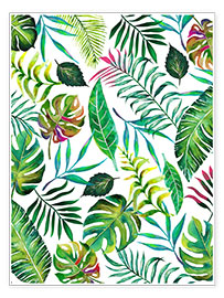 Poster Tropical flora