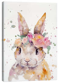 Canvas print  Little Bunny - Sillier Than Sally