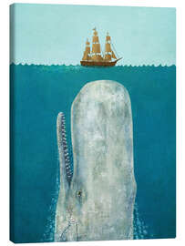 Canvas print  The whale - Terry Fan