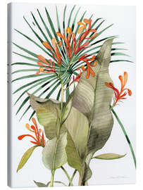 Canvas print  Botanical Flame Lilies - Kathleen Parr McKenna
