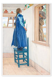Poster  Suzanne and another - Carl Larsson