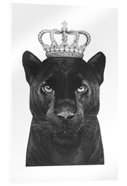Acrylic print  The King panthers - Valeriya Korenkova