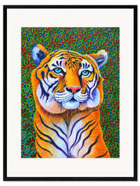Framed art print  Tiger - Jane Tattersfiel